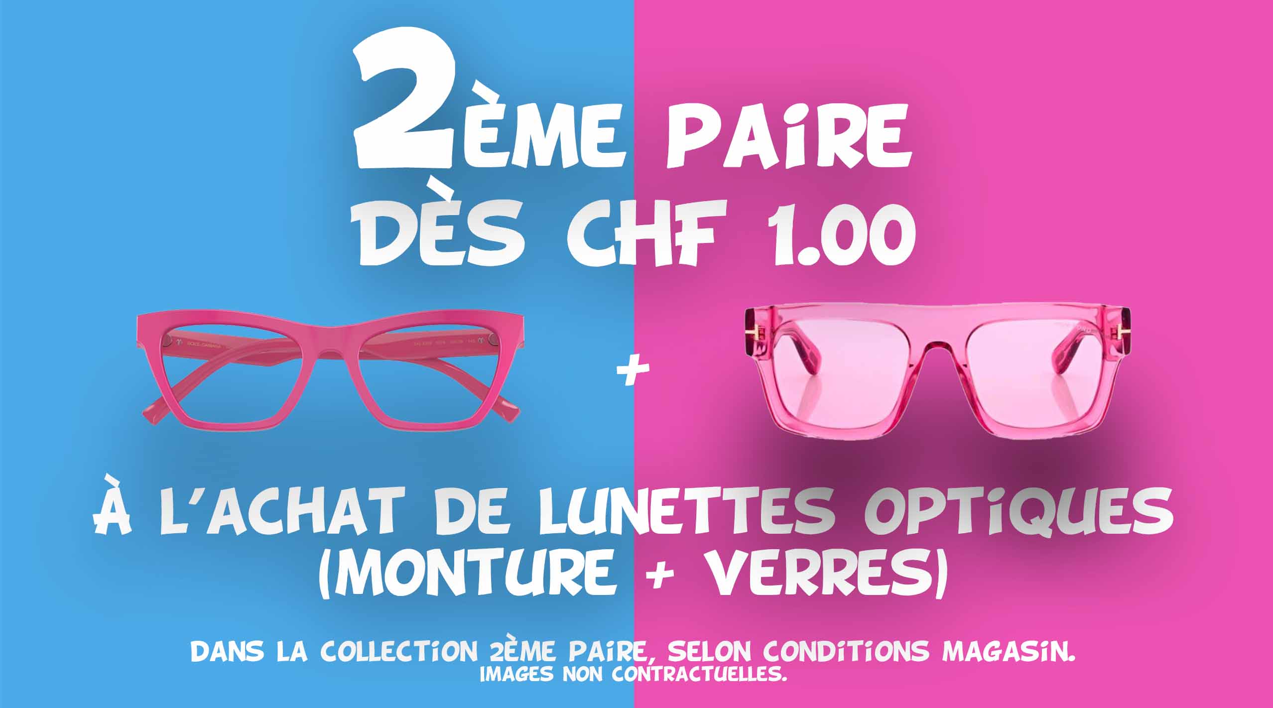 Optical center sales 2ème paire
